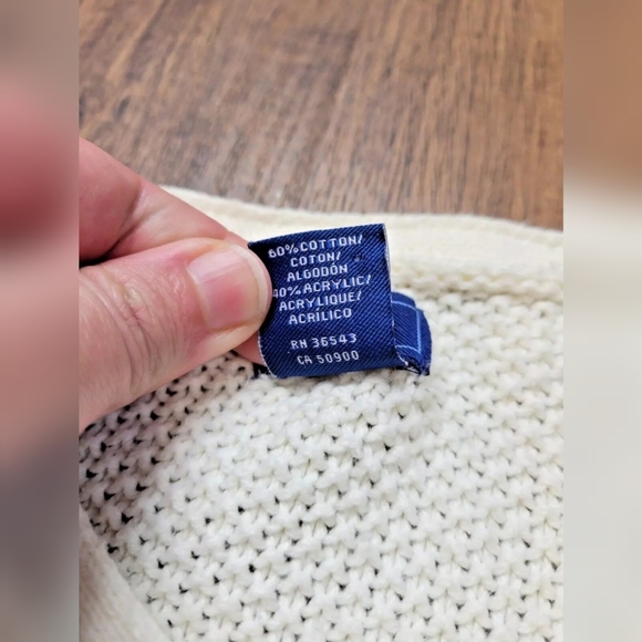 Izod cable knit sweater SEE DESCRIPTION - Picture 8 of 11